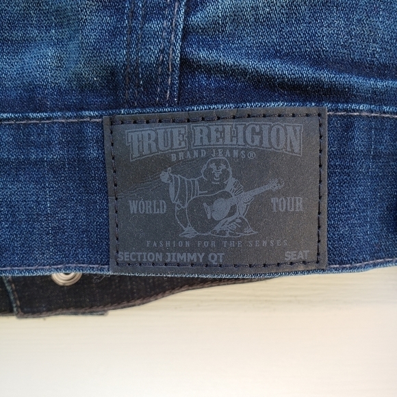 TRUE Religion Jimmy Jean Jacket Women’s XS - Picture 13 of 14